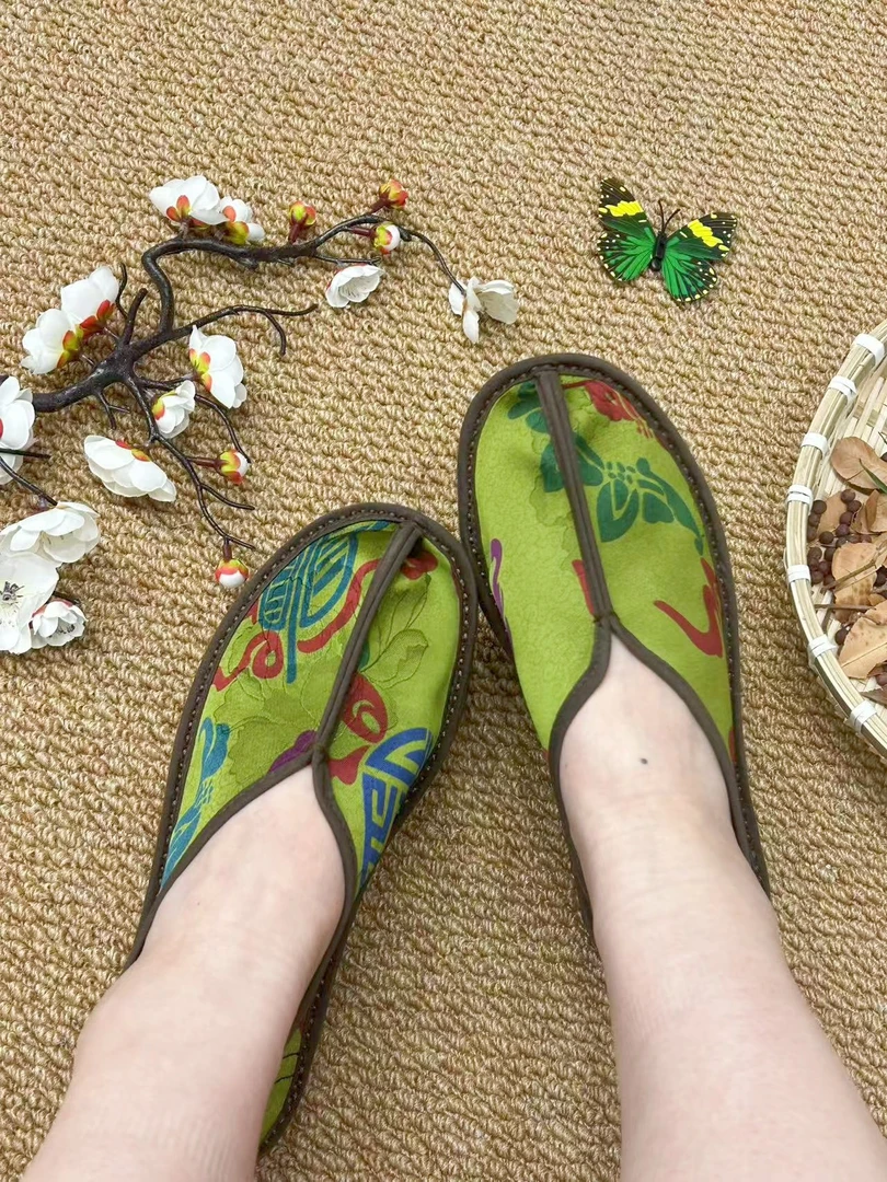 【福禄寿—两片单鞋】布鞋中国风千层底布鞋民族风老北京布鞋复古