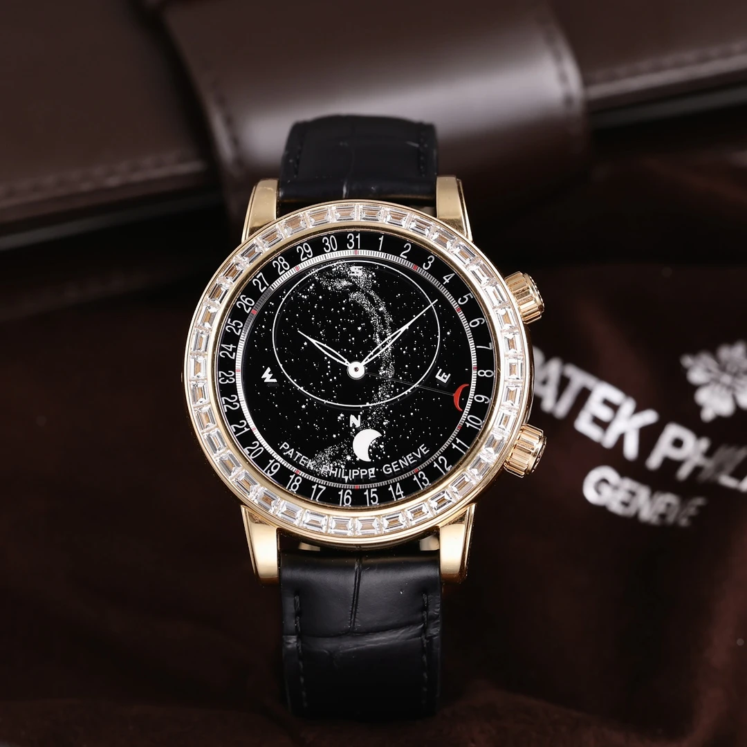 95新 Patek Philippe/百达翡丽 6104R 原镶钻 2019年保卡带发票