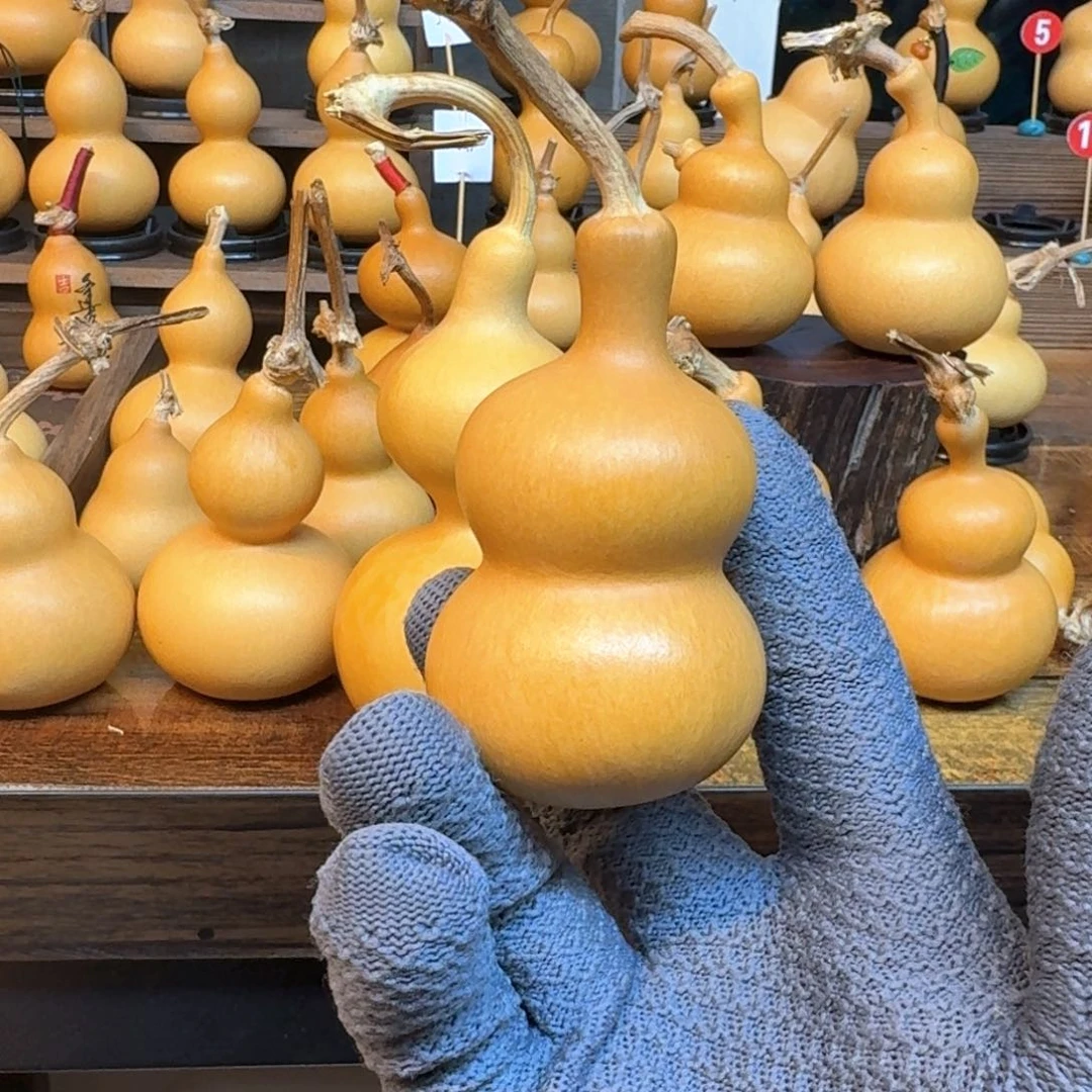 依*恭喜发财纯天然葫芦