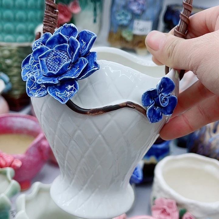 多肉绿植陶瓷花盆