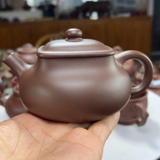 茶壶紫砂紫砂花茶