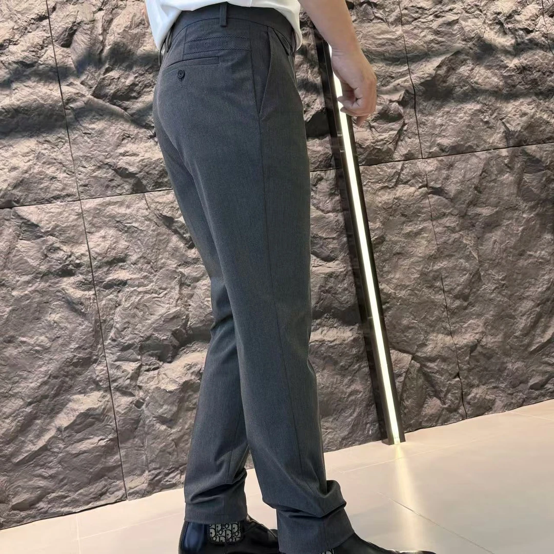 berhad休闲西裤10%莫代尔6%锦纶4%氨纶 原创设计 36112