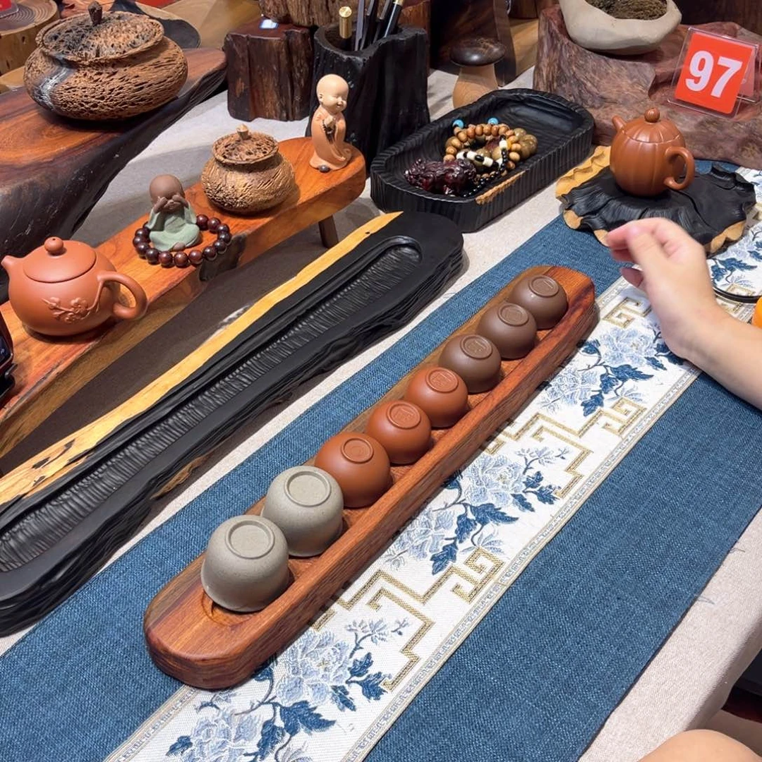 缅甸花梨杯架杯架