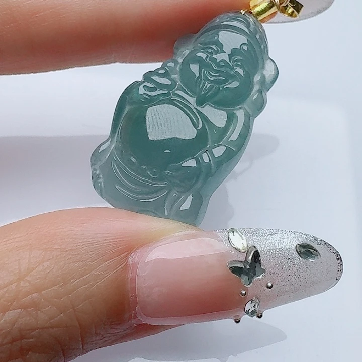 翡翠未镶嵌颈饰天然的A货翡翠多样性发其一