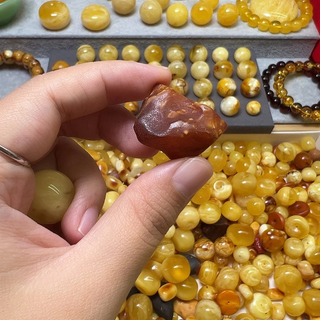 祺***祺蜜蜡未镶嵌裸石1号
