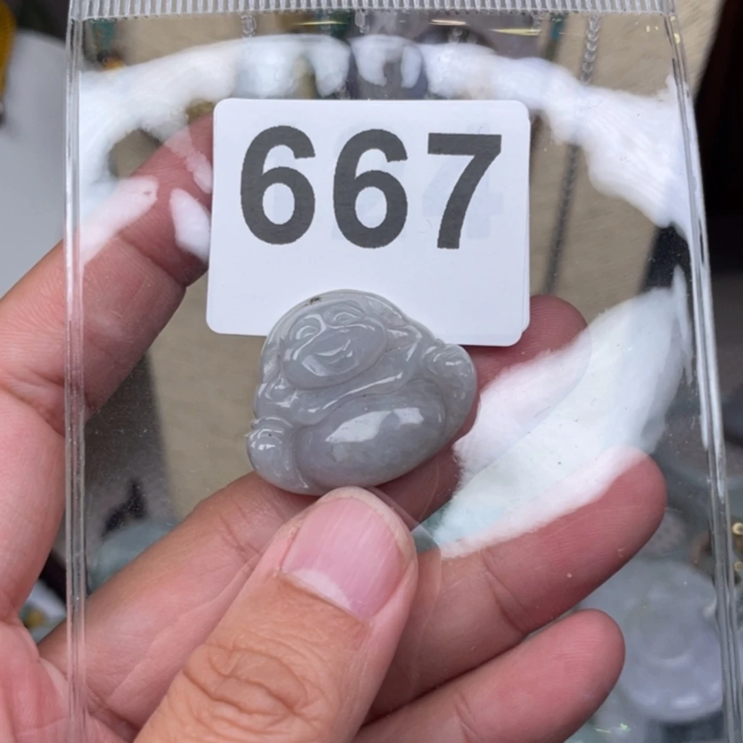 【闪购商品】翡翠颈饰未镶嵌福**羊翡翠