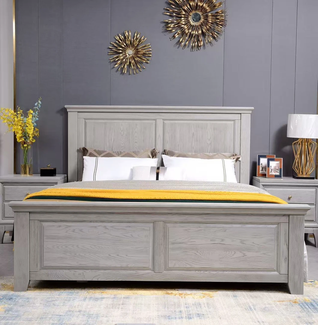 法式主卧床 简约 家用 轻奢 美式