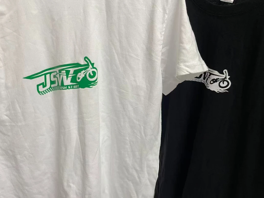 220克棉纯色短袖带logo