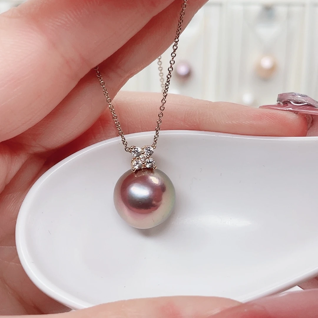吊坠(赠链)淡水珍珠合金