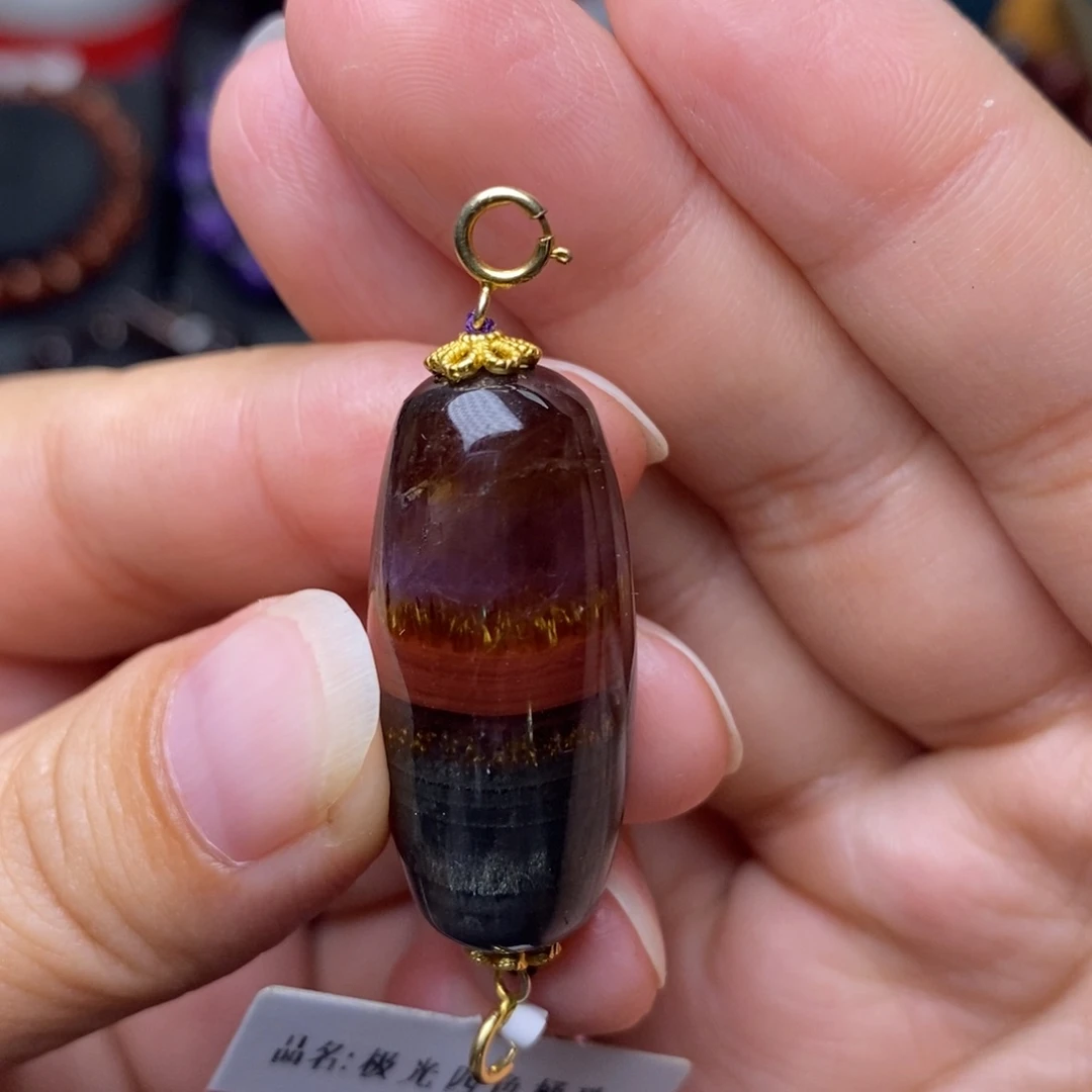 未镶嵌手链水晶极光四色桶珠