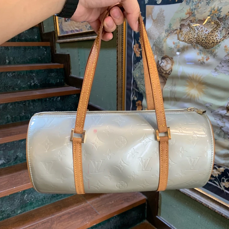 95新 LouisVuitton/路易威登 中古漆皮巴比龙30