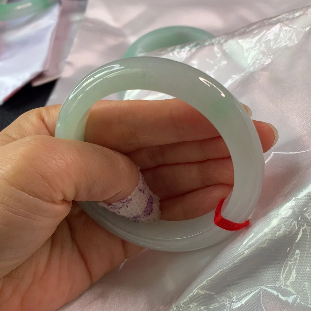 翡翠未镶嵌手镯翡翠手镯58
