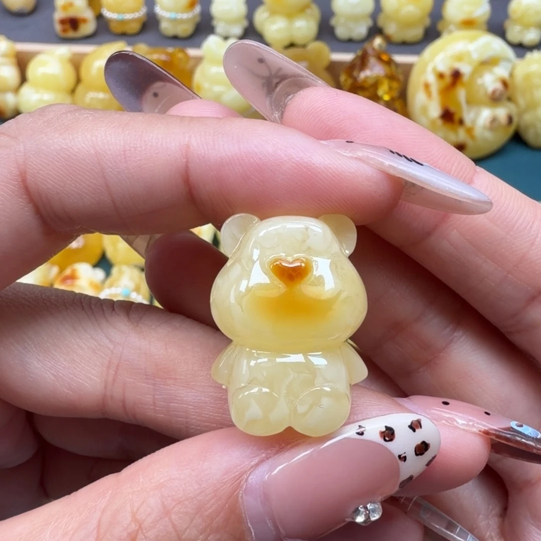 琥珀未镶嵌裸石蜜蜡