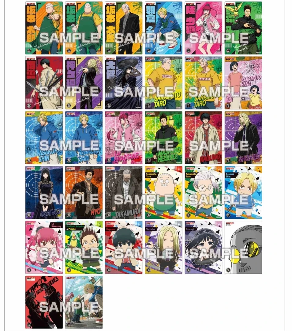 【坂本日常】ensky食玩透卡（默认盲盒代拆）