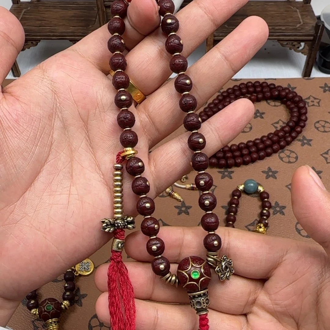 吊坠凤眼菩提凤眼金钉手持8.3满配铜杵