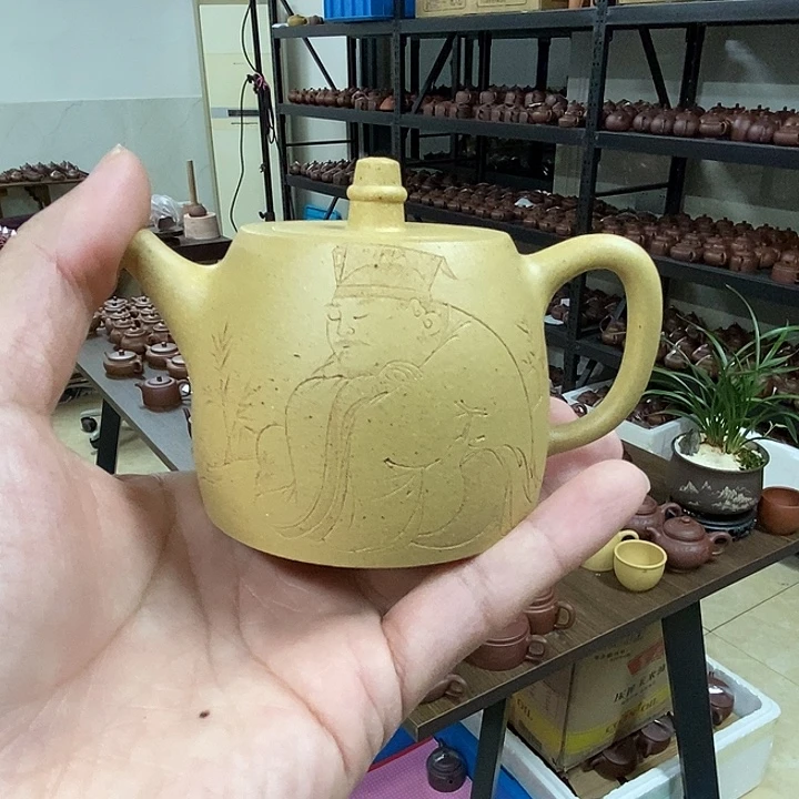 茶杯紫砂汉铎本绿