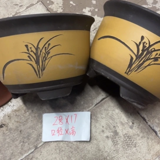 紫砂紫砂花盆破损包赔