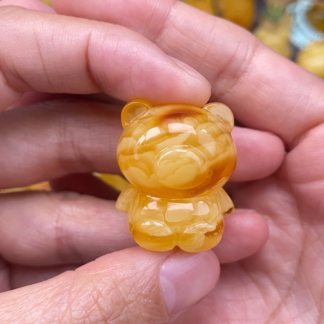 裸石琥珀未镶嵌蜜蜡
