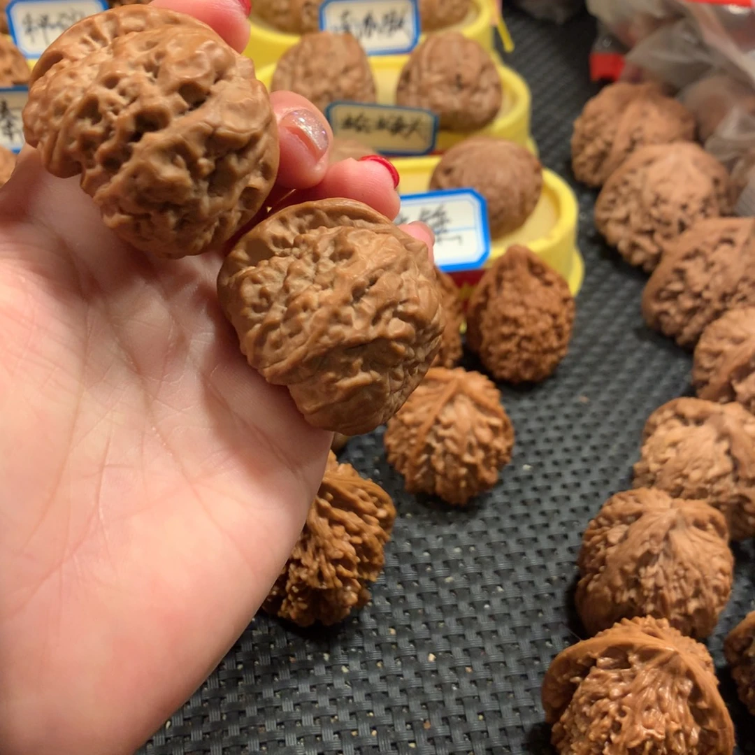 文玩核桃把件蛤蟆头