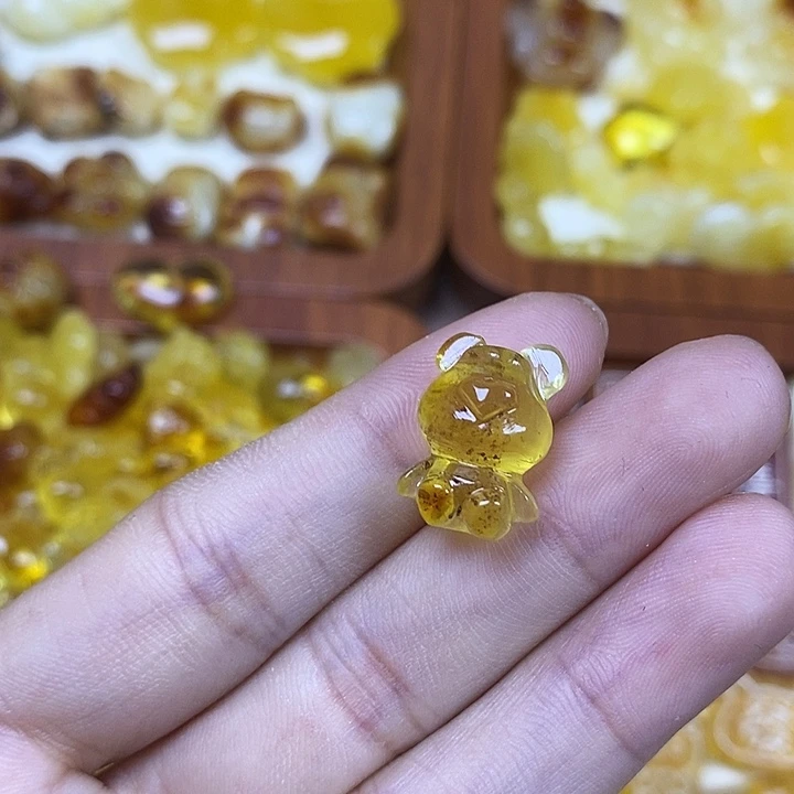 吊坠橄榄核福利小熊35