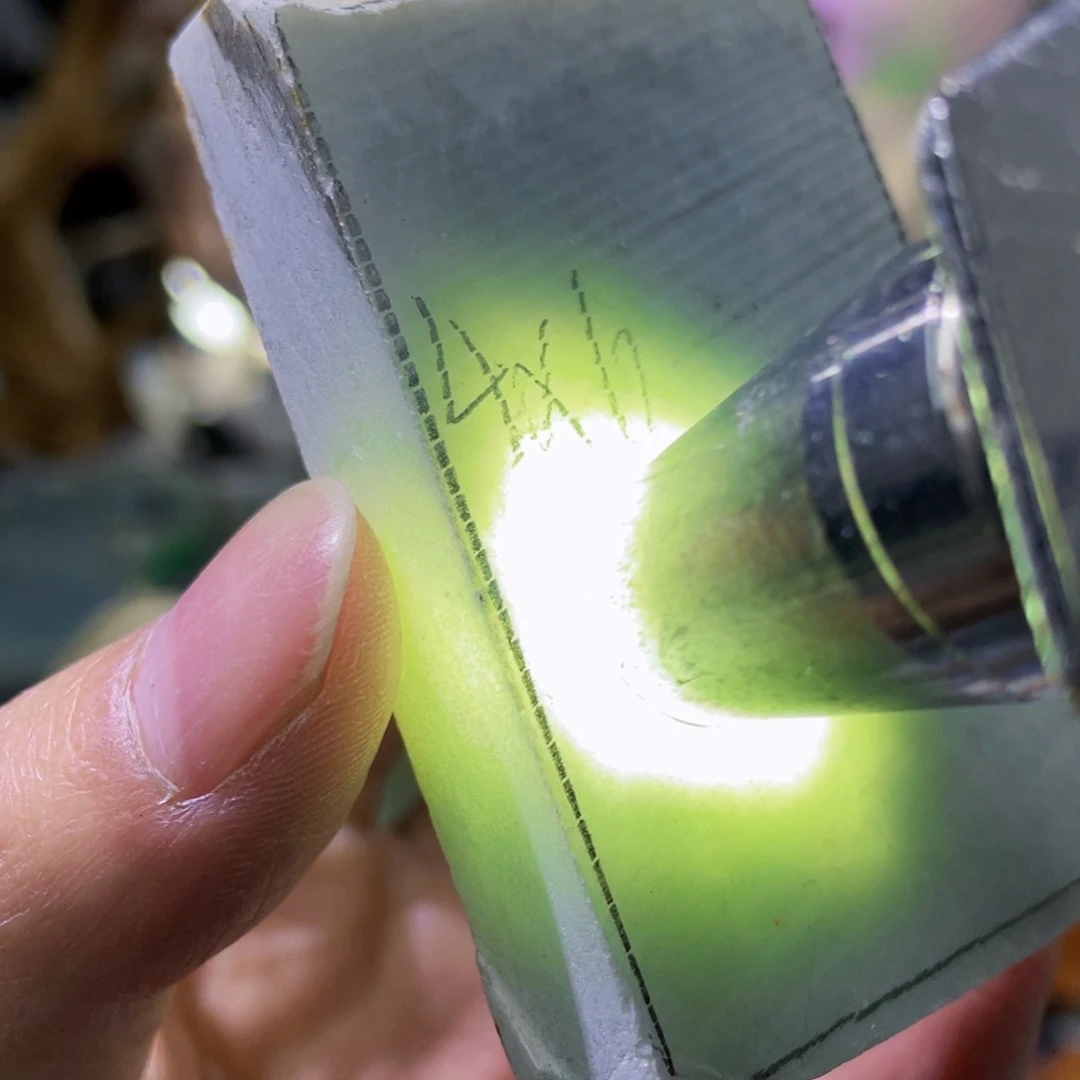 翡翠挂件未镶嵌K缅甸天然翡翠片料