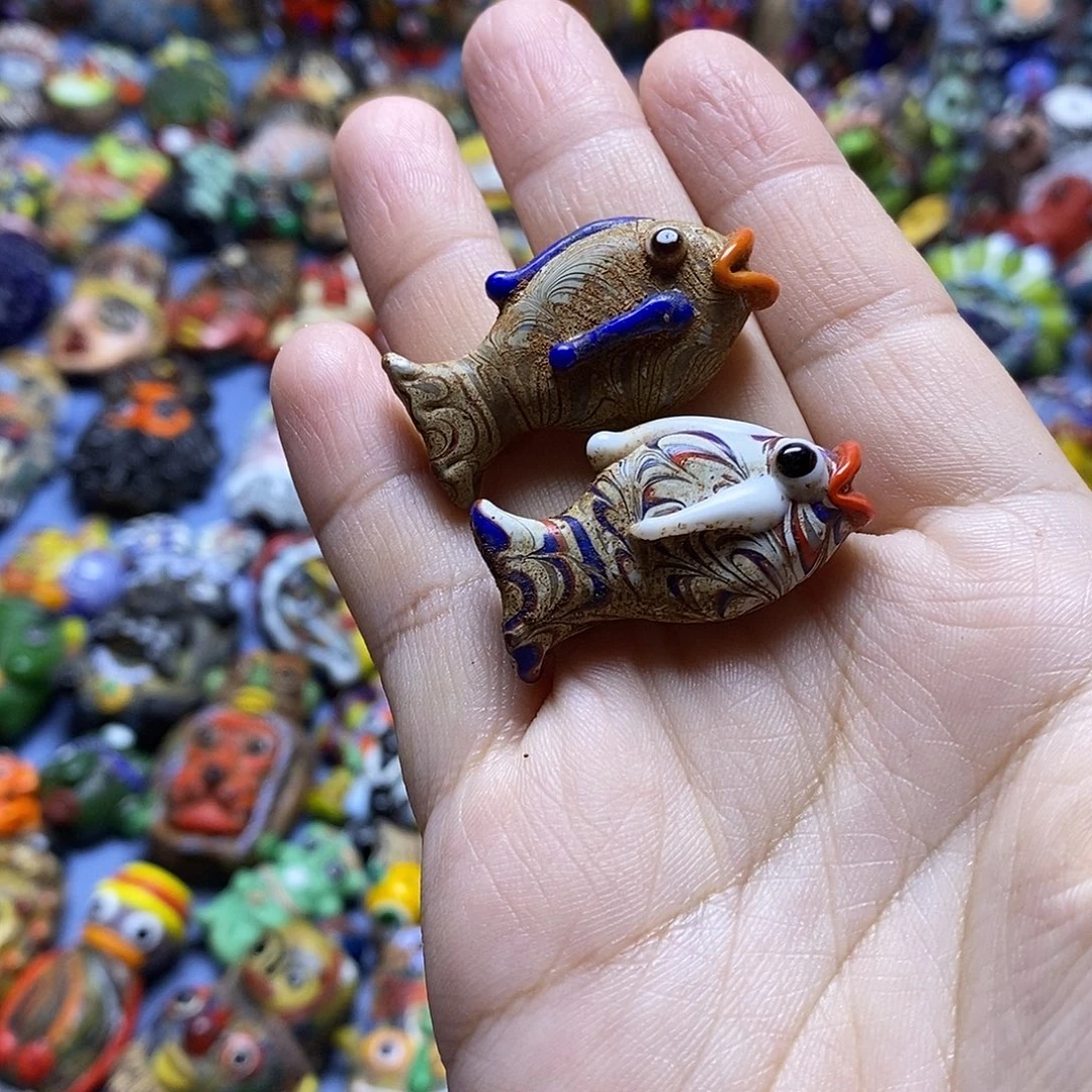 颈饰琉璃小鱼随机一个06