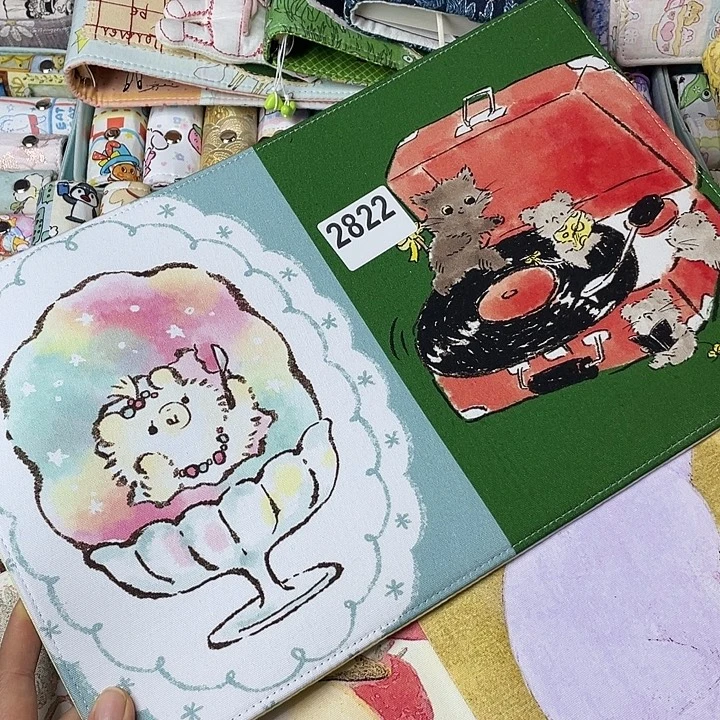 织绣A5 活页不加纸打孔2822