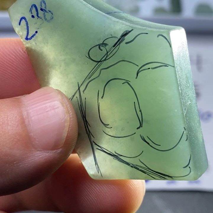 定制翡翠未镶嵌包工