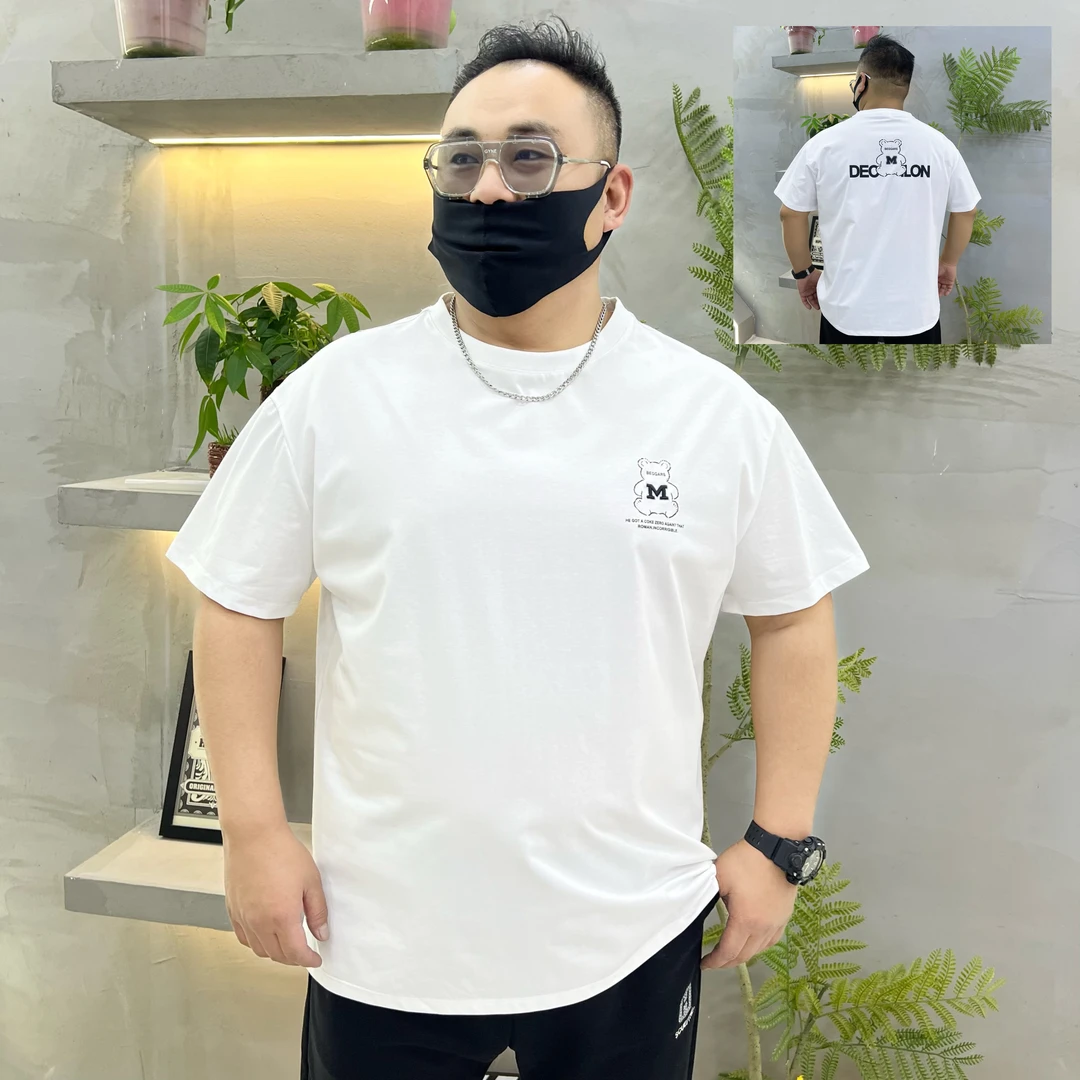 2025春夏大码男装休闲半袖 加大男士潮流短袖71336