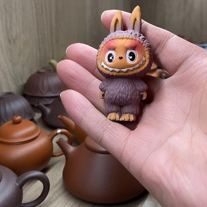 茶宠紫砂紫砂拉布布茶宠摆件