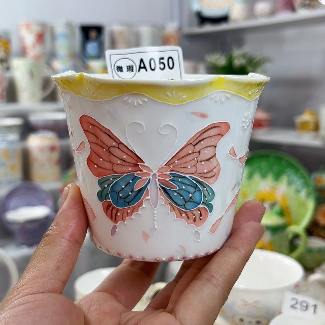 手绘高温釉下彩陶瓷