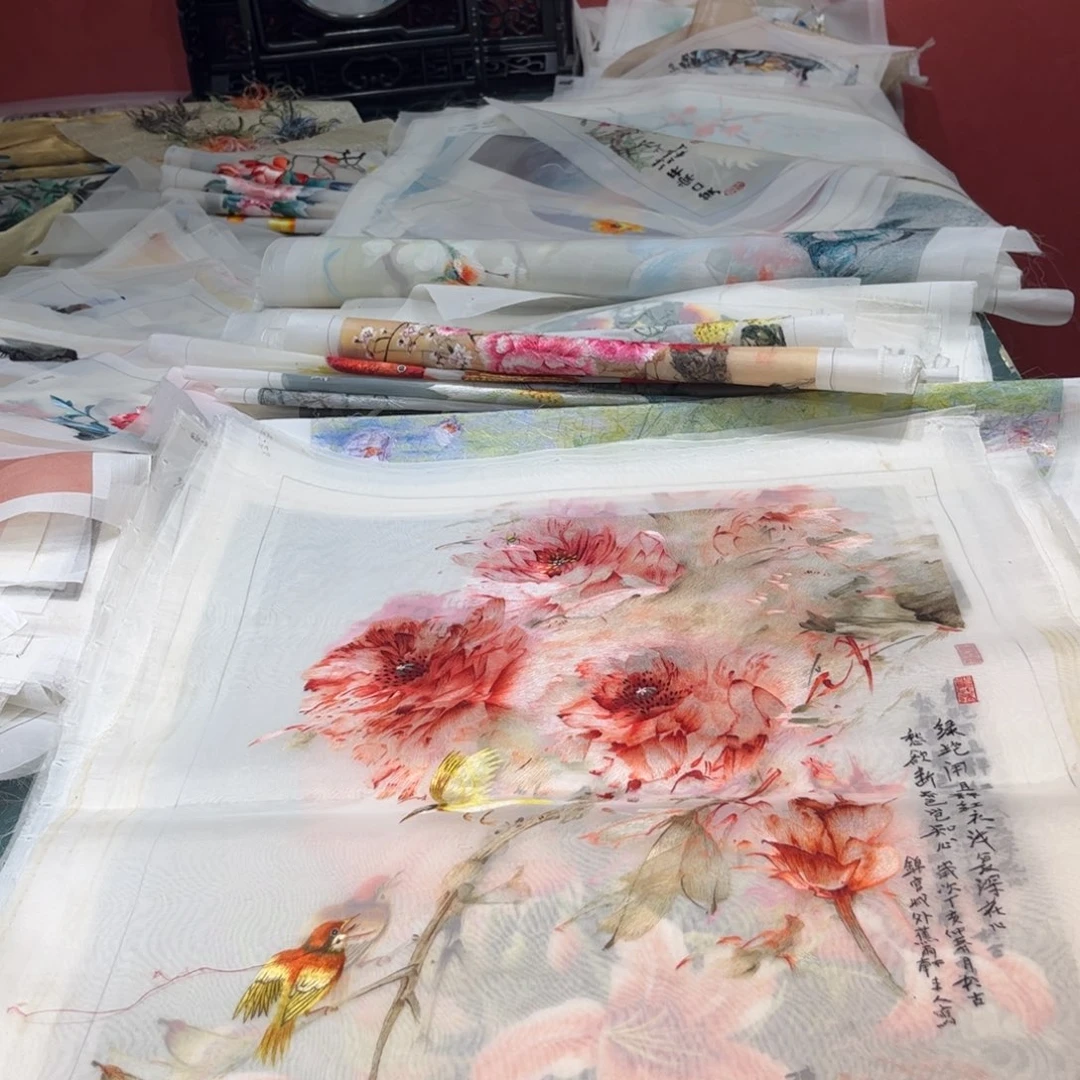 凝***秋刺绣纯手工打造全网最高性价比的