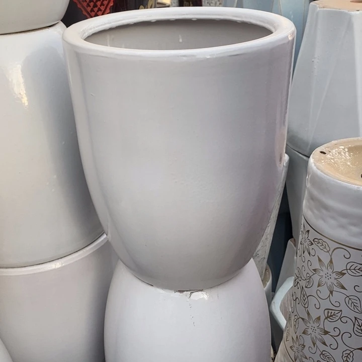 低腰白锥形中号口26/33