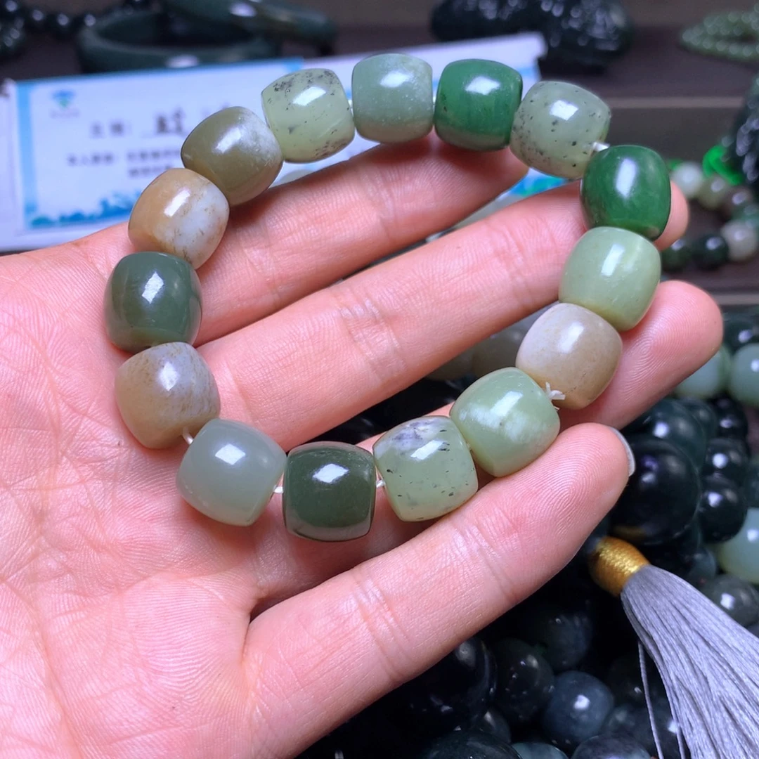 未镶嵌手串和田玉