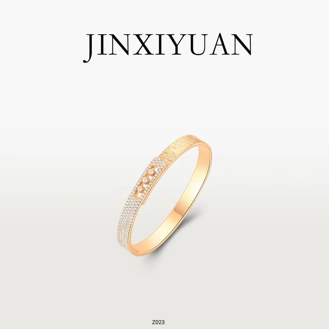 铜合金手镯 JINXIYUAN/瑾熙媛法式轻奢气质时尚灵动手镯 Z023