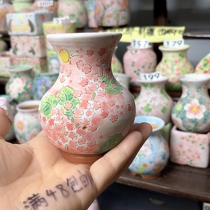 罗***周手工制作多肉花盆
