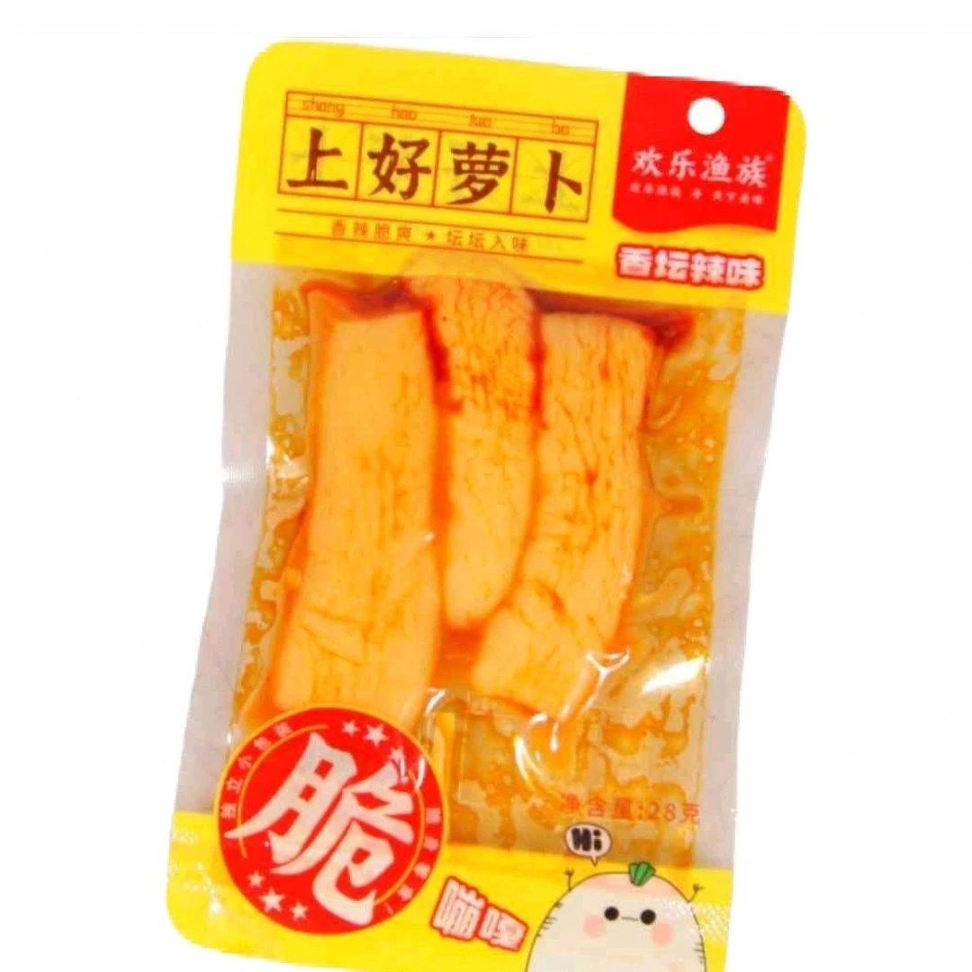 欢乐渔族上好萝卜(香坛辣味)28g*/包