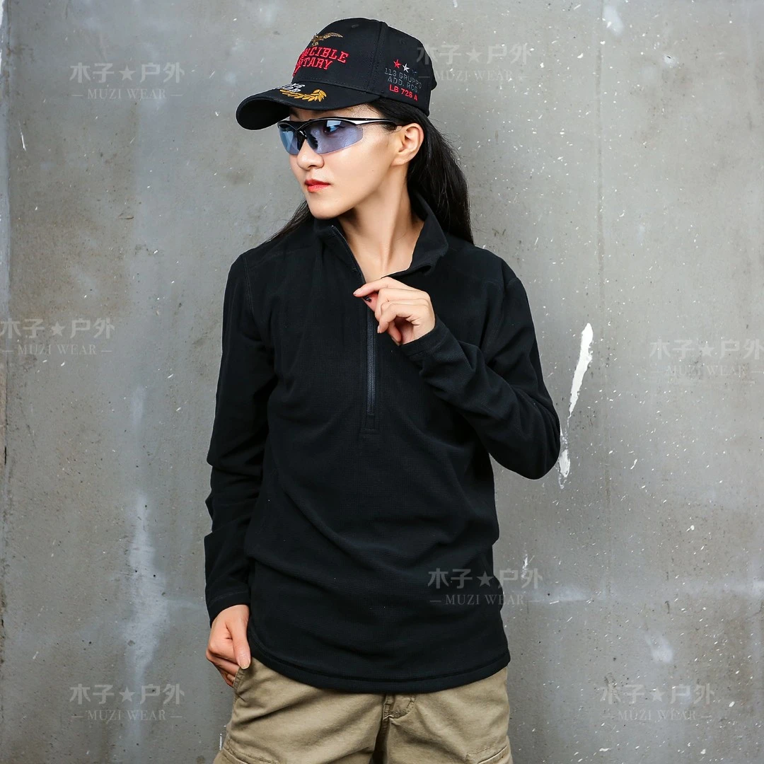 【断码清仓】情侣套头抓绒男休闲立领卫衣抓绒衣长袖拉链户外运动