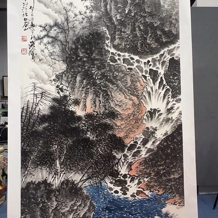 国画书画作品多次