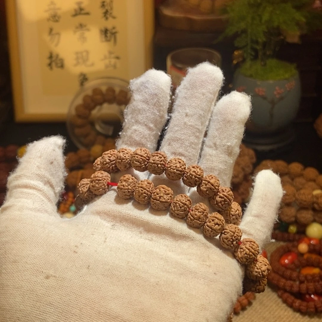 金刚菩提吊坠116原籽双圈跑环款