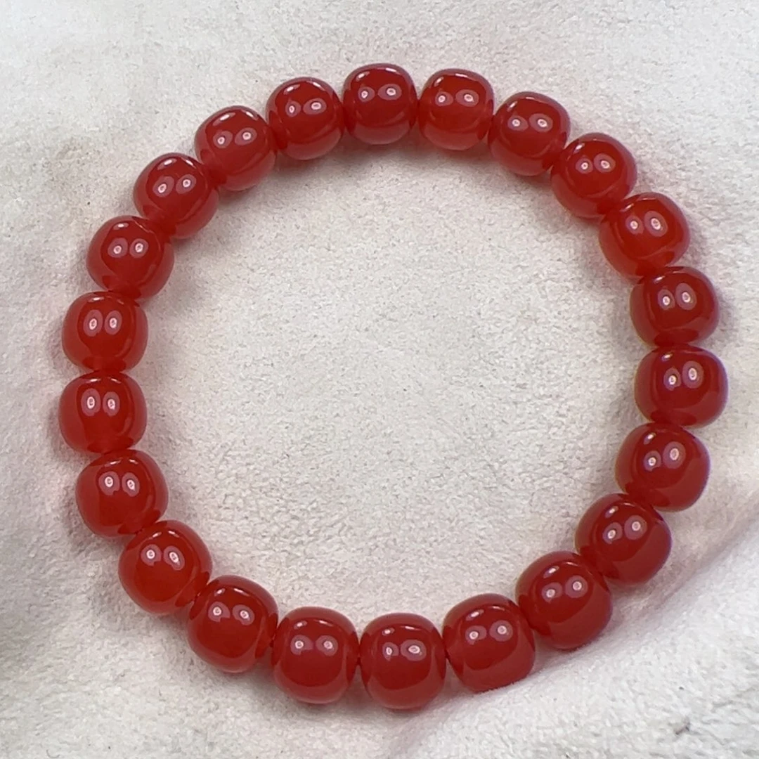 未镶嵌手串南红玛瑙