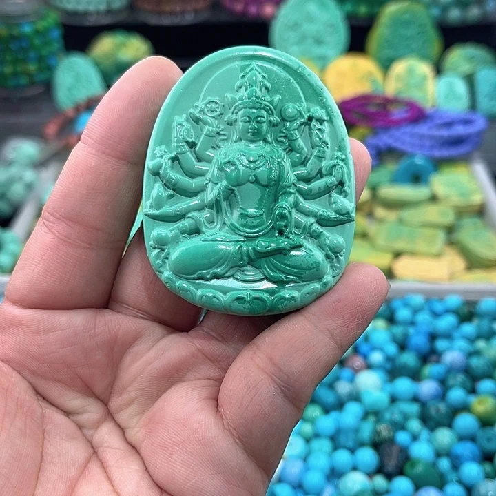 高瓷雕刻精品精美