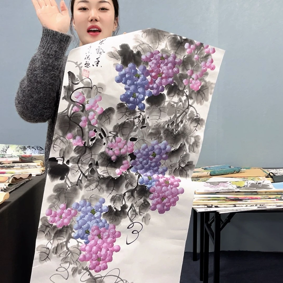 国画国画老师作品