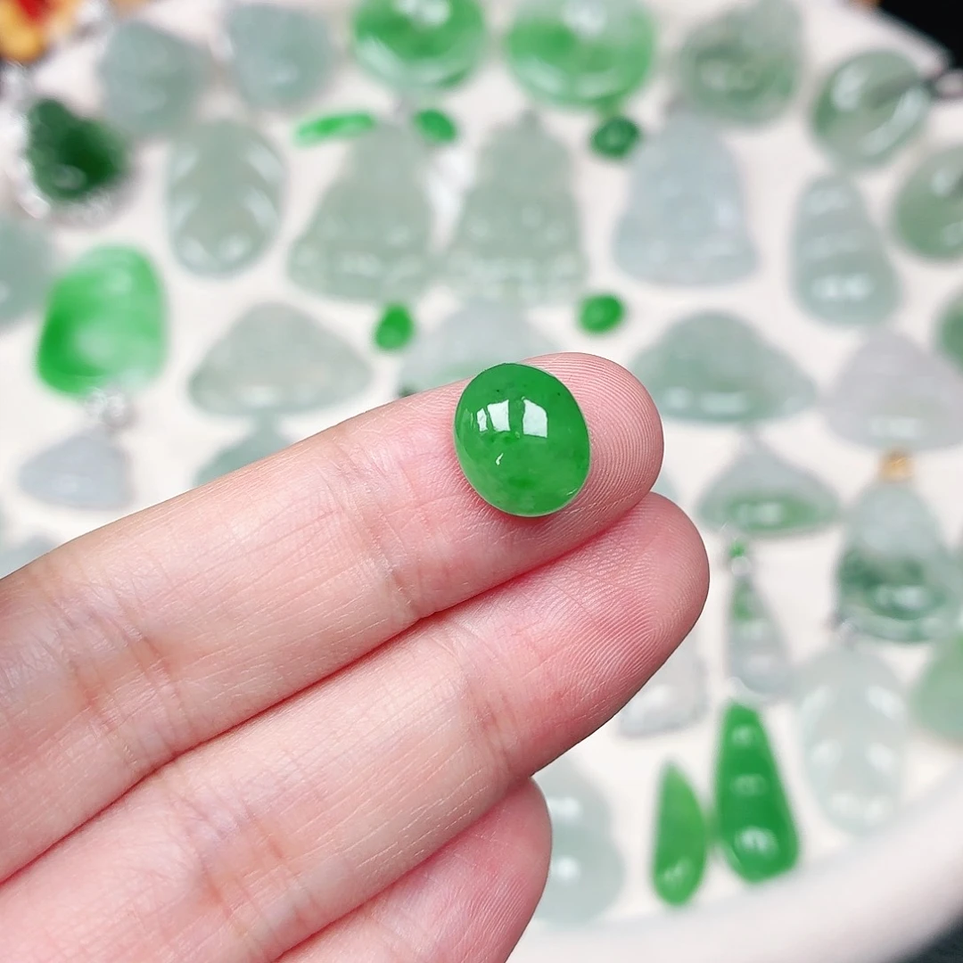 翡翠裸石缅甸天然A货翡翠