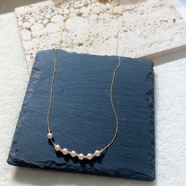 非金属亚克力项链 N950玫瑰色猪猪项链