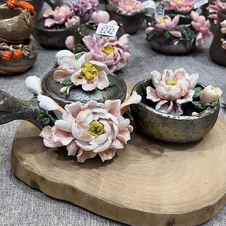 垚焱柴烧茶具分享