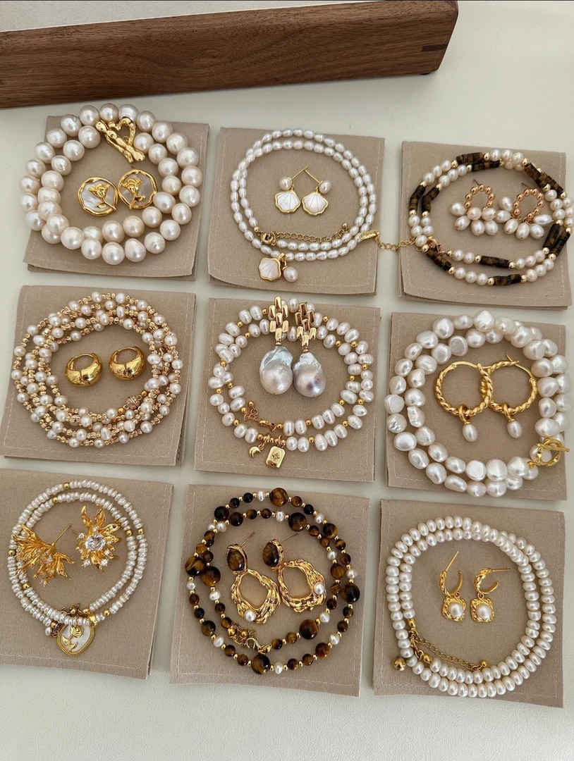 铜合金手链 铜合金手链铜小草手链轻奢设计师款时尚百搭气质简约