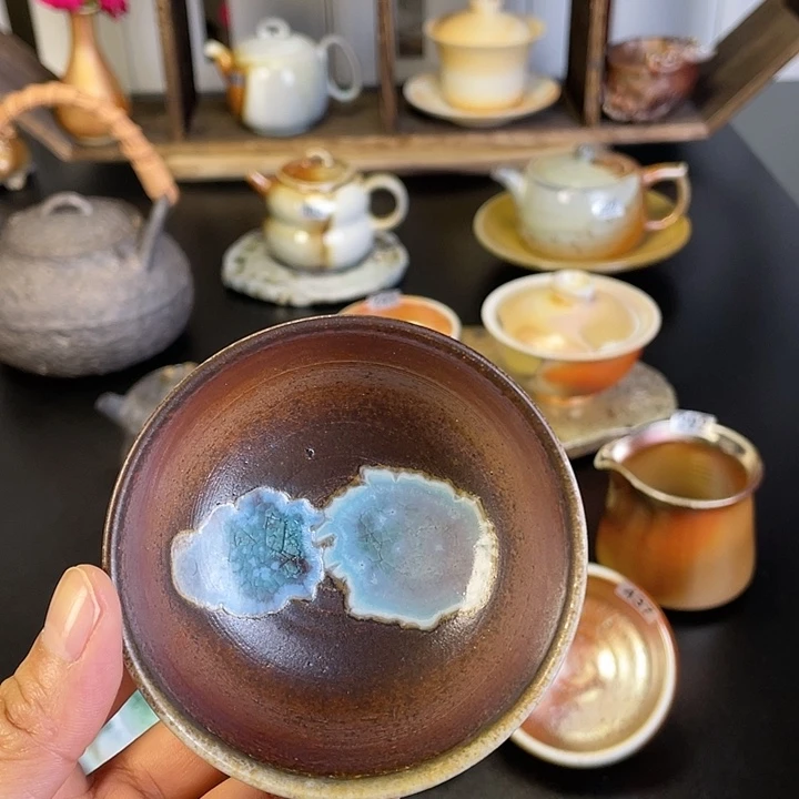 燃薪柴烧茶器主人杯