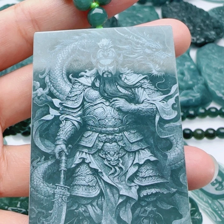 翡翠未镶嵌颈饰多样性发货天然A货翡翠