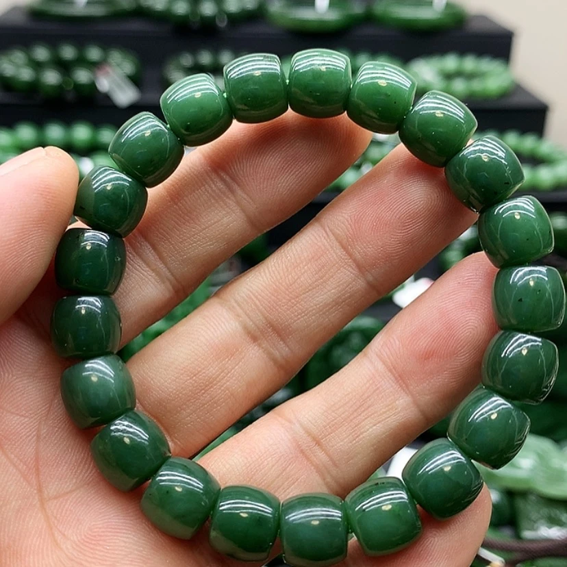 【闪购商品】和田玉（碧玉）手链未镶嵌
